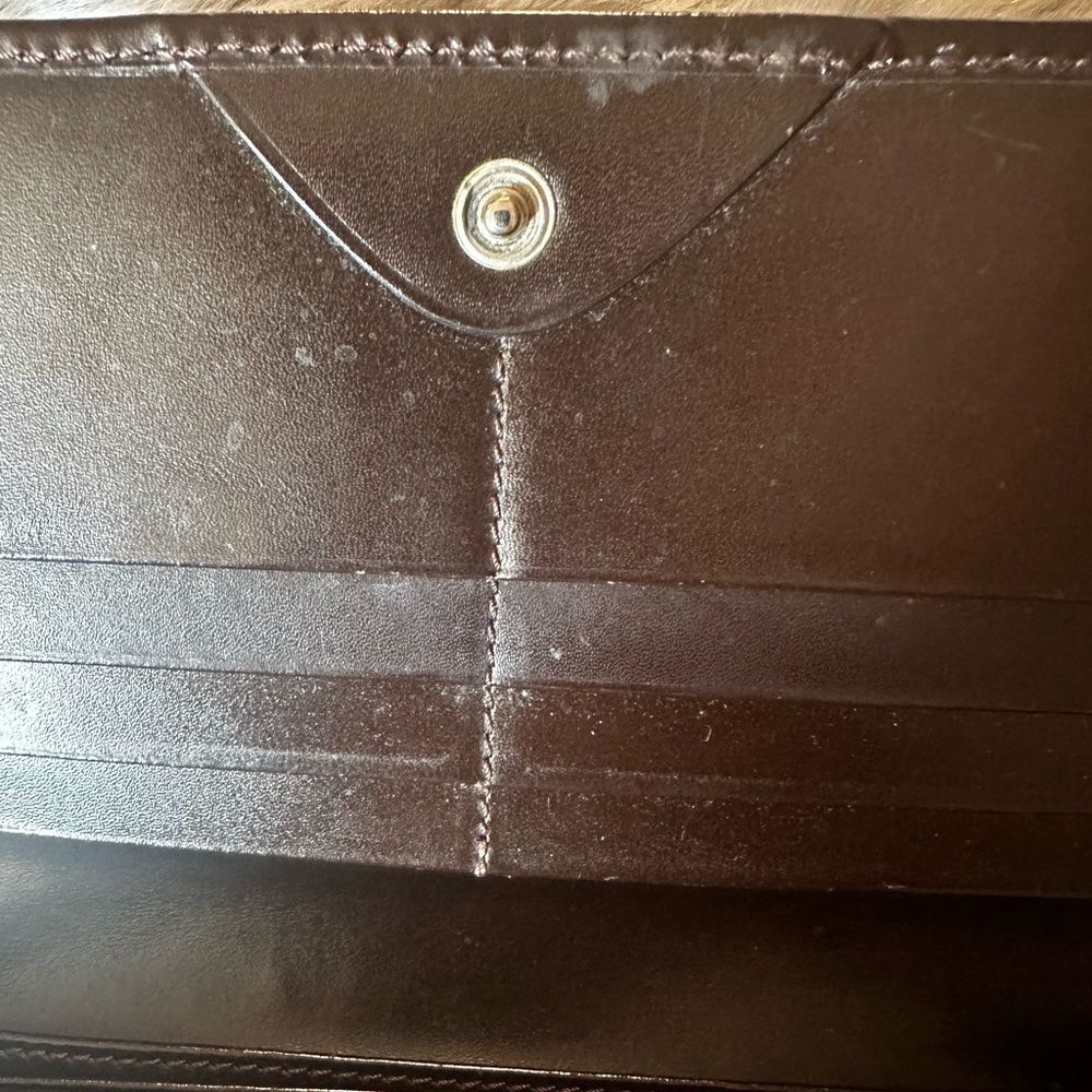 Authentic Fendi Zucca continental Black and Brown Wallet - Picture 16 of 16